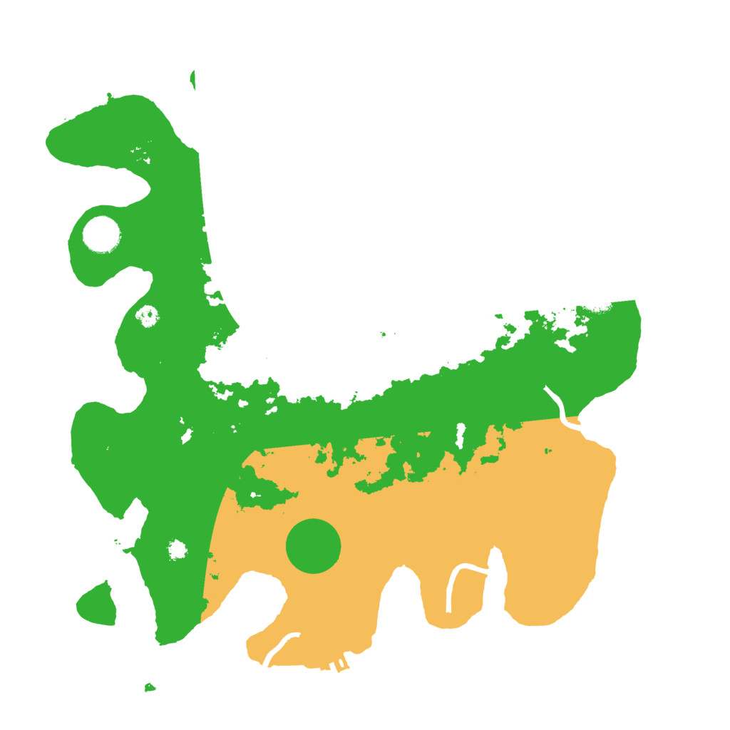 Biome Rust Map: Procedural Map, Size: 3500, Seed: 1688200420