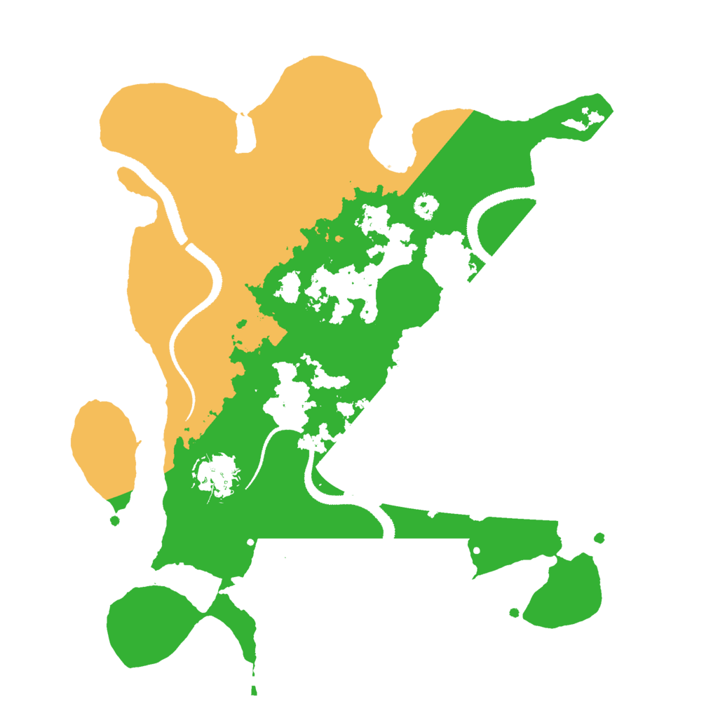 Biome Rust Map: Procedural Map, Size: 3000, Seed: 475921772