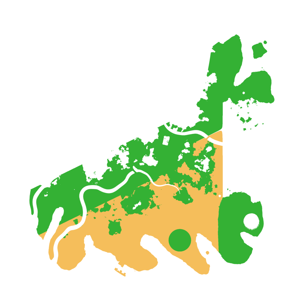 Biome Rust Map: Procedural Map, Size: 3500, Seed: 1153494256