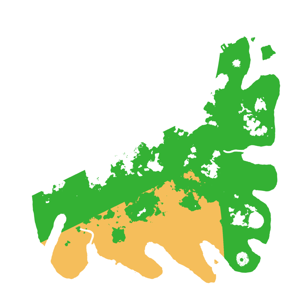 Biome Rust Map: Procedural Map, Size: 3500, Seed: 1153494256