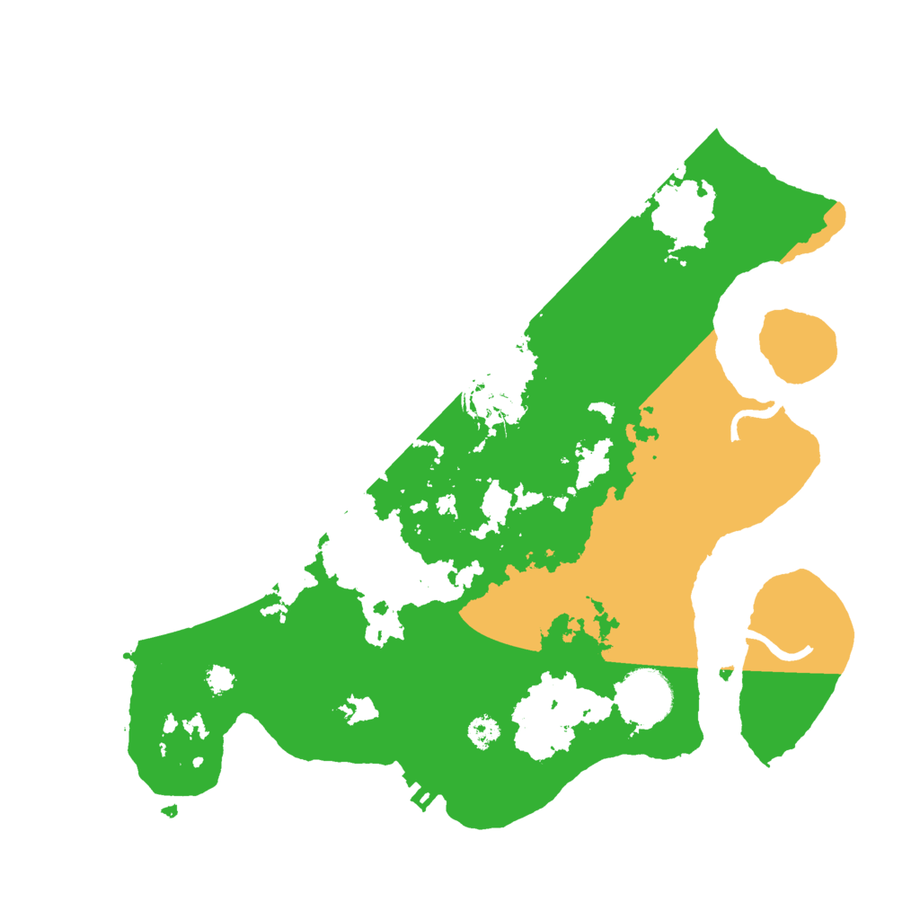 Biome Rust Map: Procedural Map, Size: 3000, Seed: 27575