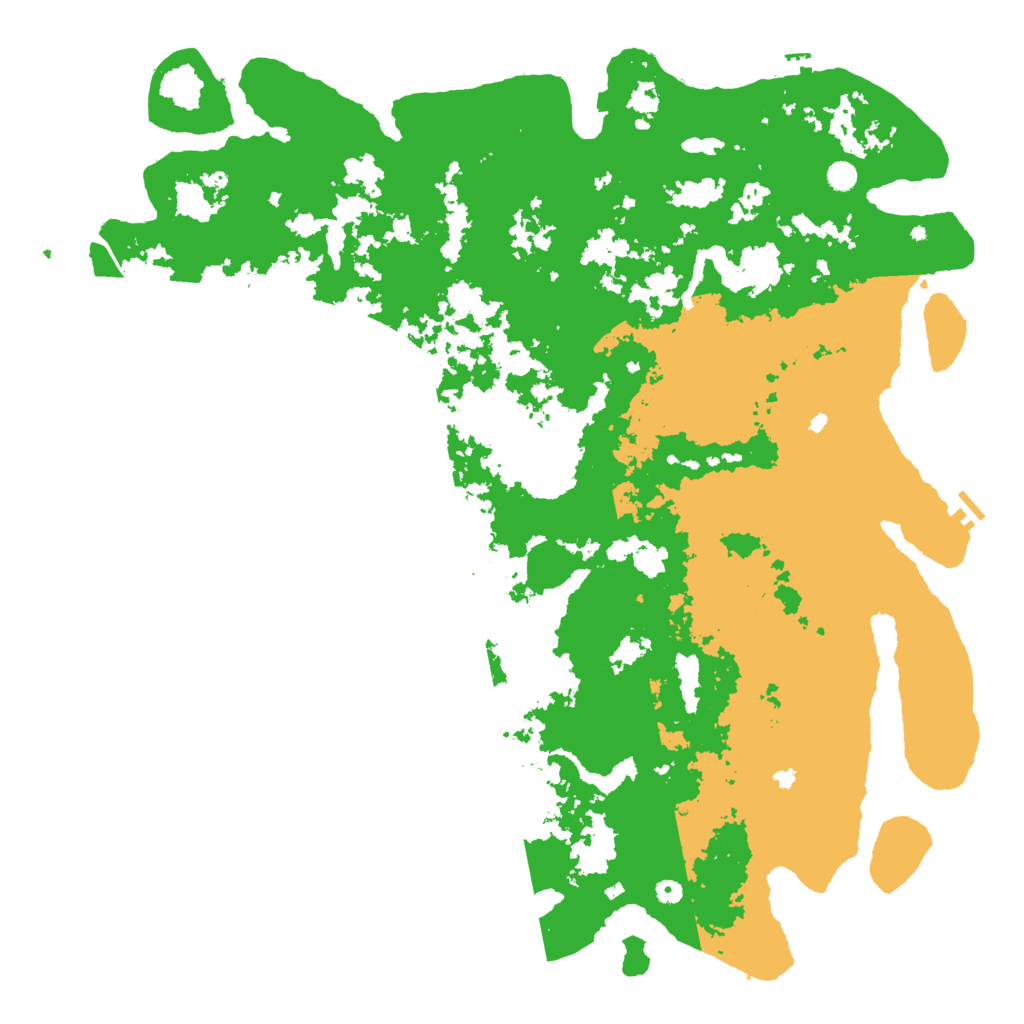 Biome Rust Map: Procedural Map, Size: 6000, Seed: 544