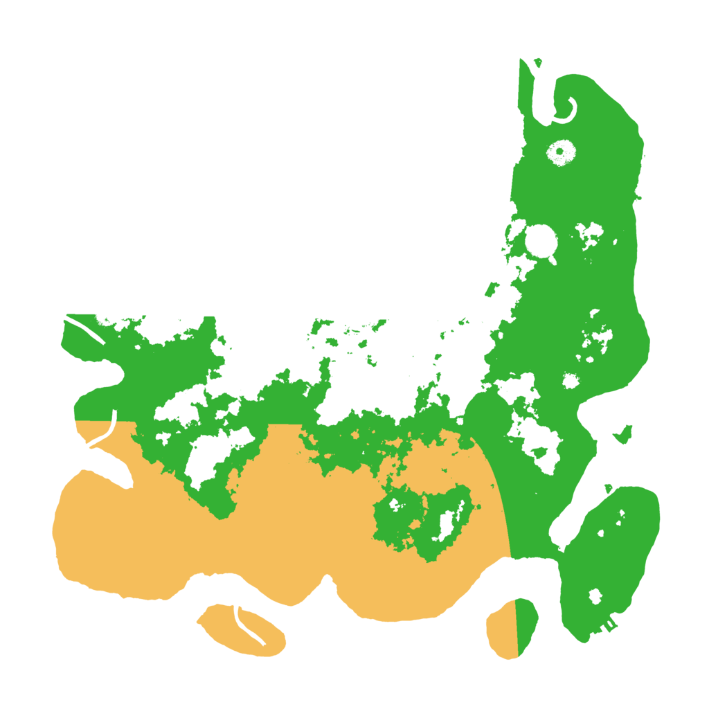 Biome Rust Map: Procedural Map, Size: 4000, Seed: 6542158