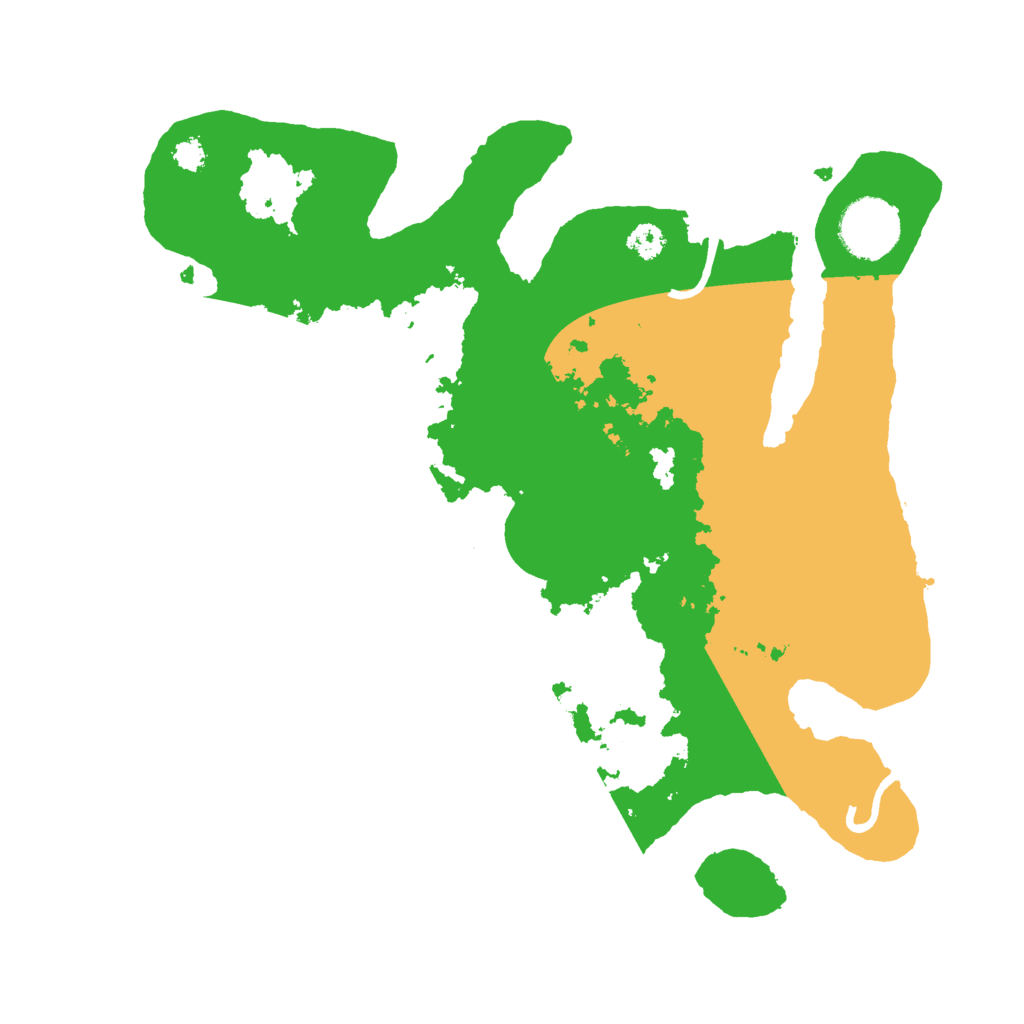 Biome Rust Map: Procedural Map, Size: 3000, Seed: 1375176069