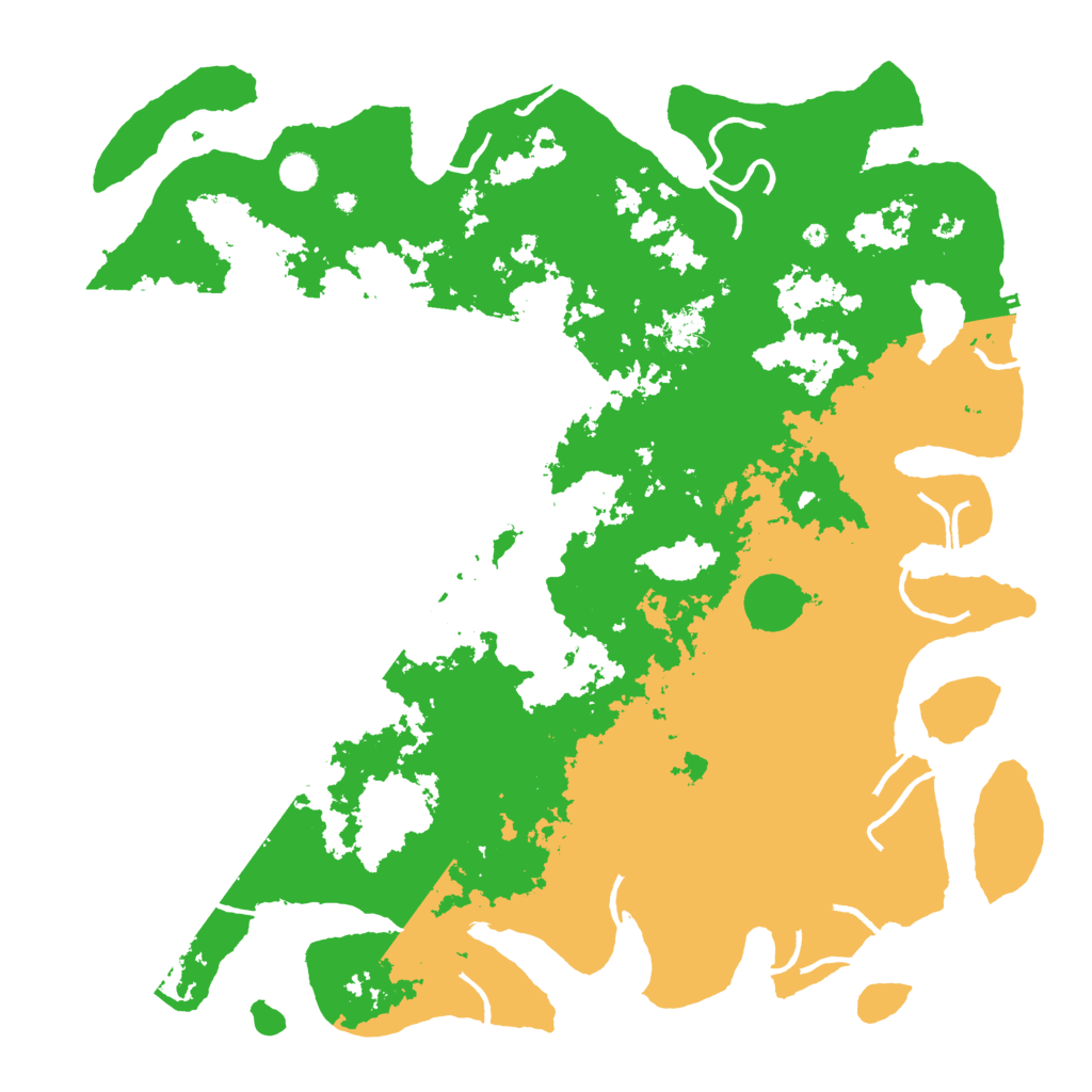 Biome Rust Map: Procedural Map, Size: 5000, Seed: 835124790