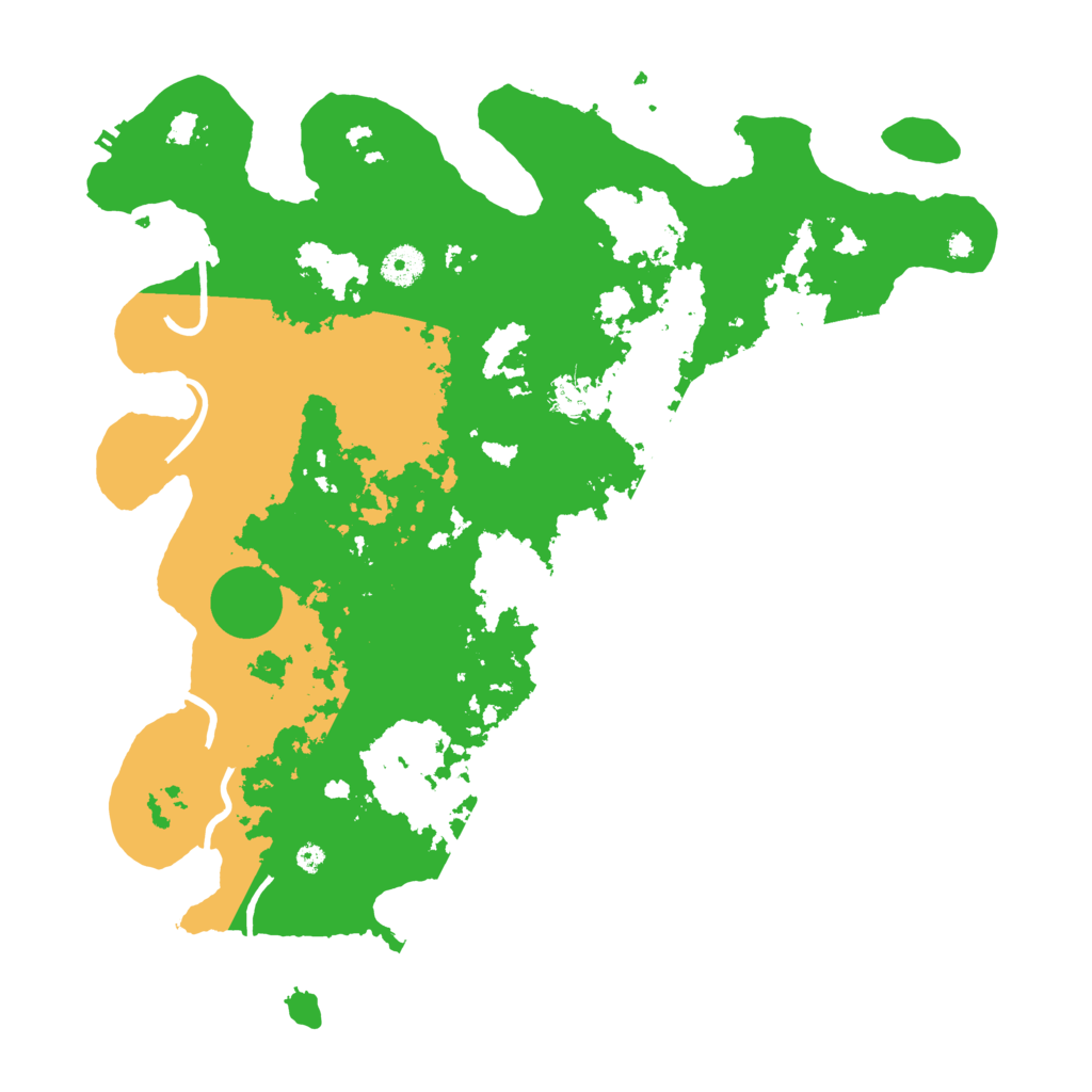 Biome Rust Map: Procedural Map, Size: 4000, Seed: 111084