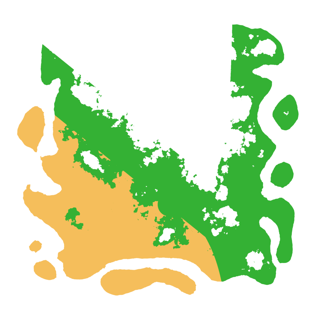 Biome Rust Map: Barren, Size: 4000, Seed: 2001944416