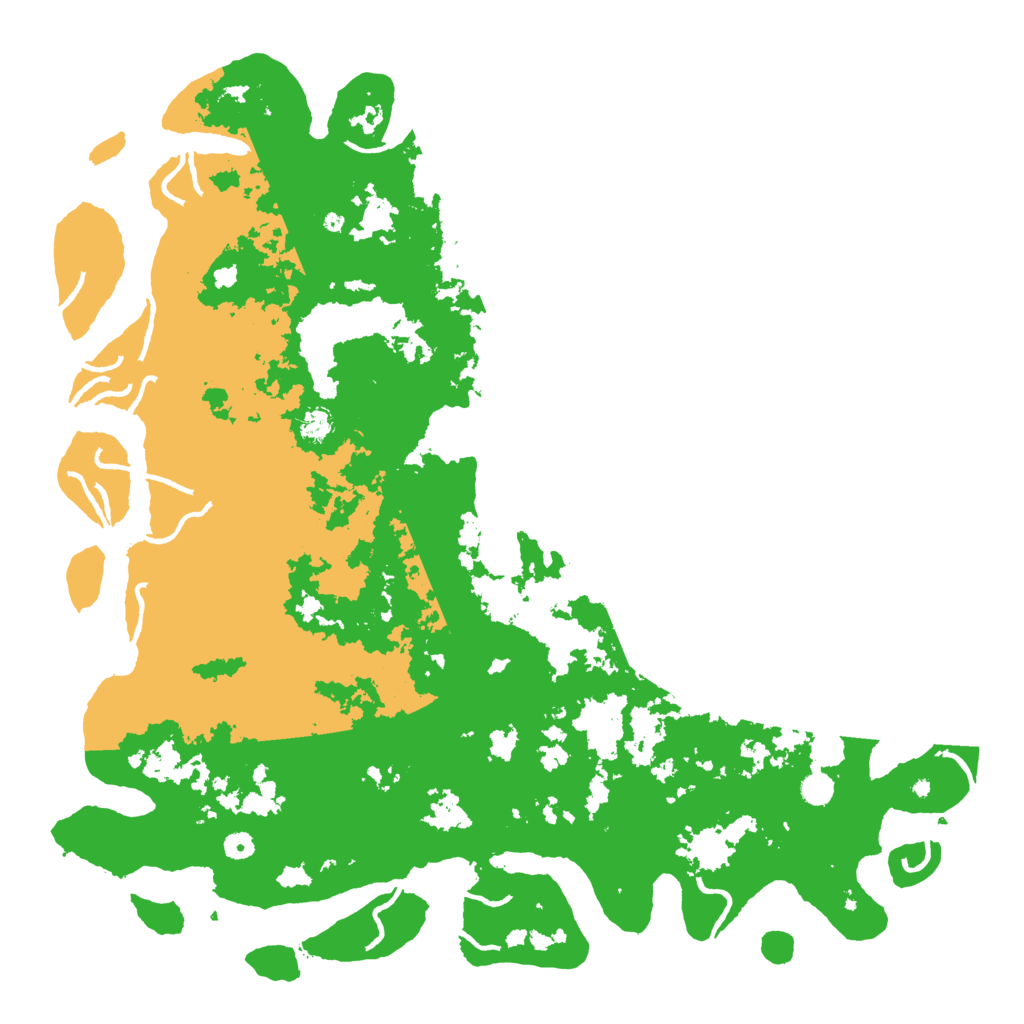 Biome Rust Map: Procedural Map, Size: 5500, Seed: 9888745