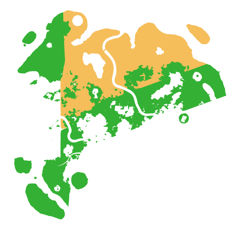 Biome Rust Map: Procedural Map, Size: 4000, Seed: 4685