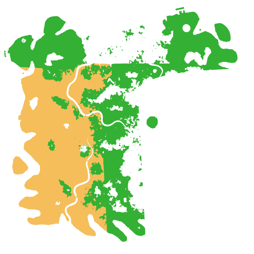 Biome Rust Map: Procedural Map, Size: 6000, Seed: 24761828