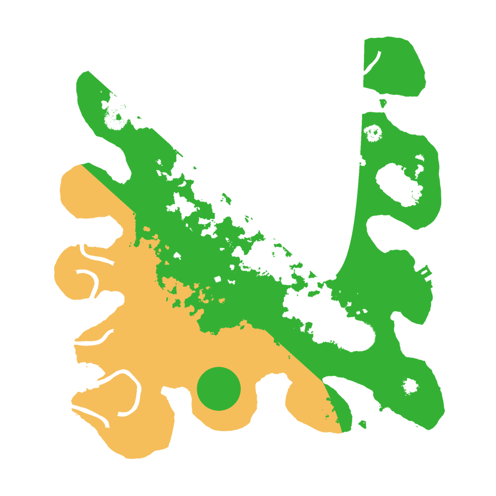 Biome Rust Map: Procedural Map, Size: 3000, Seed: 23954