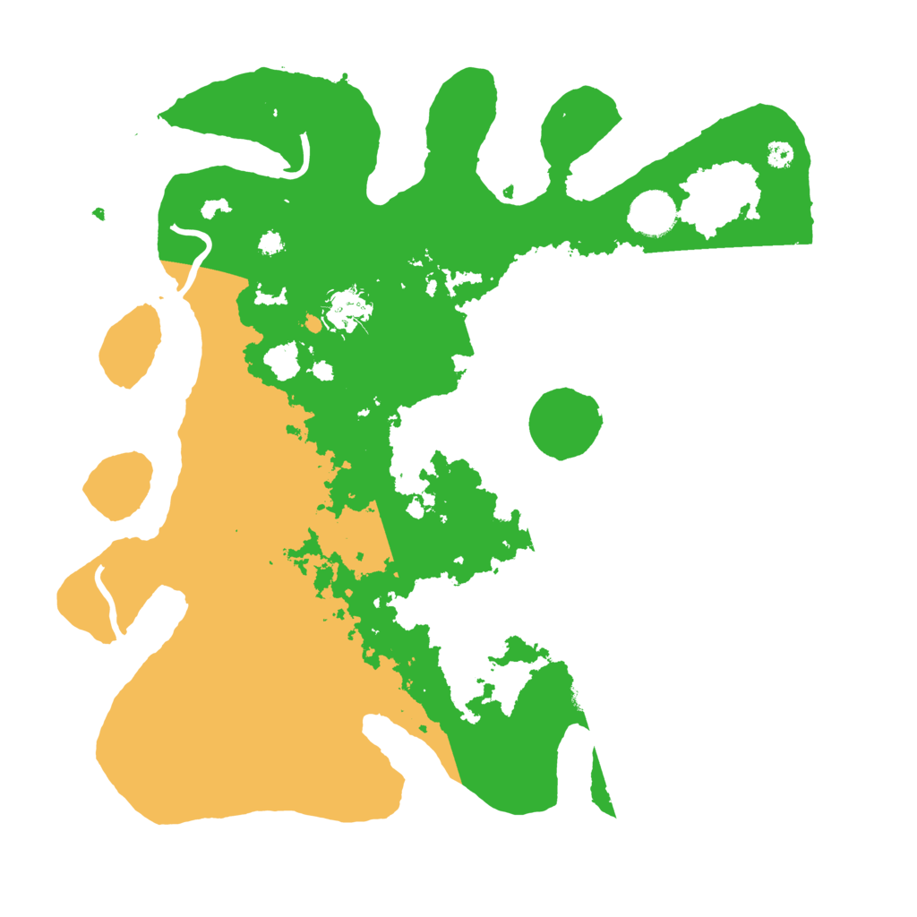 Biome Rust Map: Procedural Map, Size: 3500, Seed: 7281647