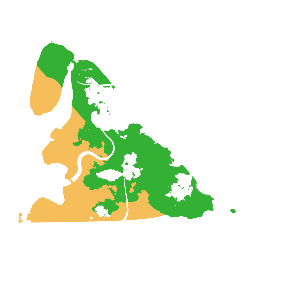 Biome Rust Map: Procedural Map, Size: 3000, Seed: 22647