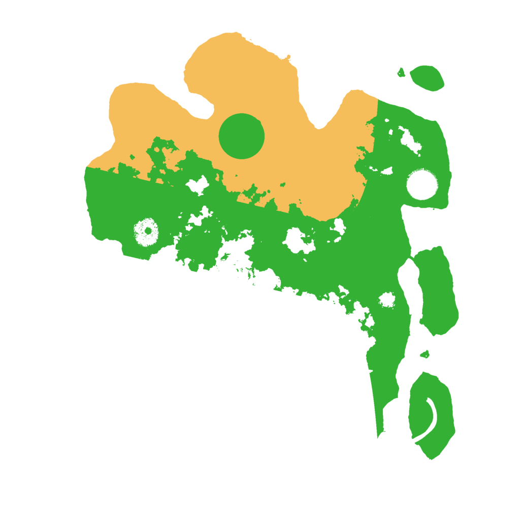 Biome Rust Map: Procedural Map, Size: 3000, Seed: 37492