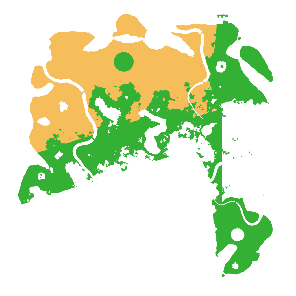 Biome Rust Map: Procedural Map, Size: 4000, Seed: 663019823