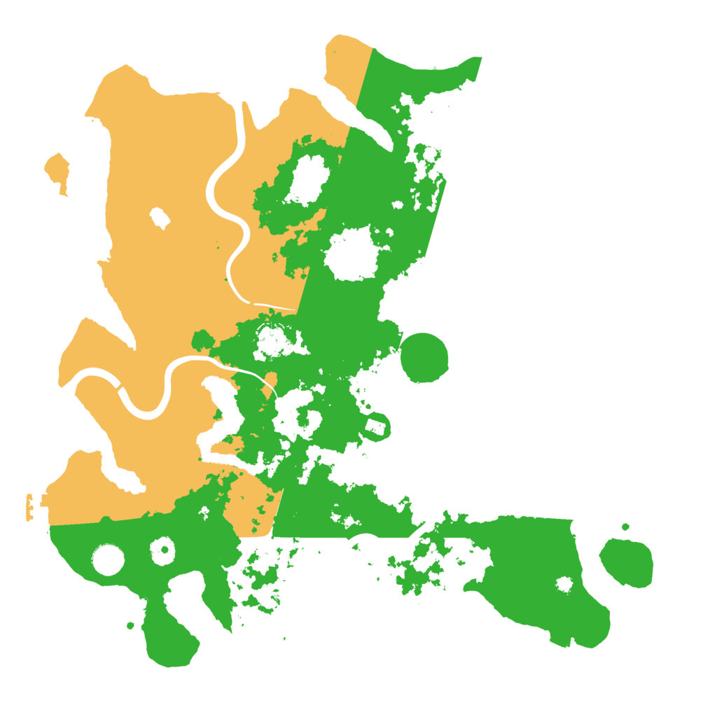 Biome Rust Map: Procedural Map, Size: 4000, Seed: 1574