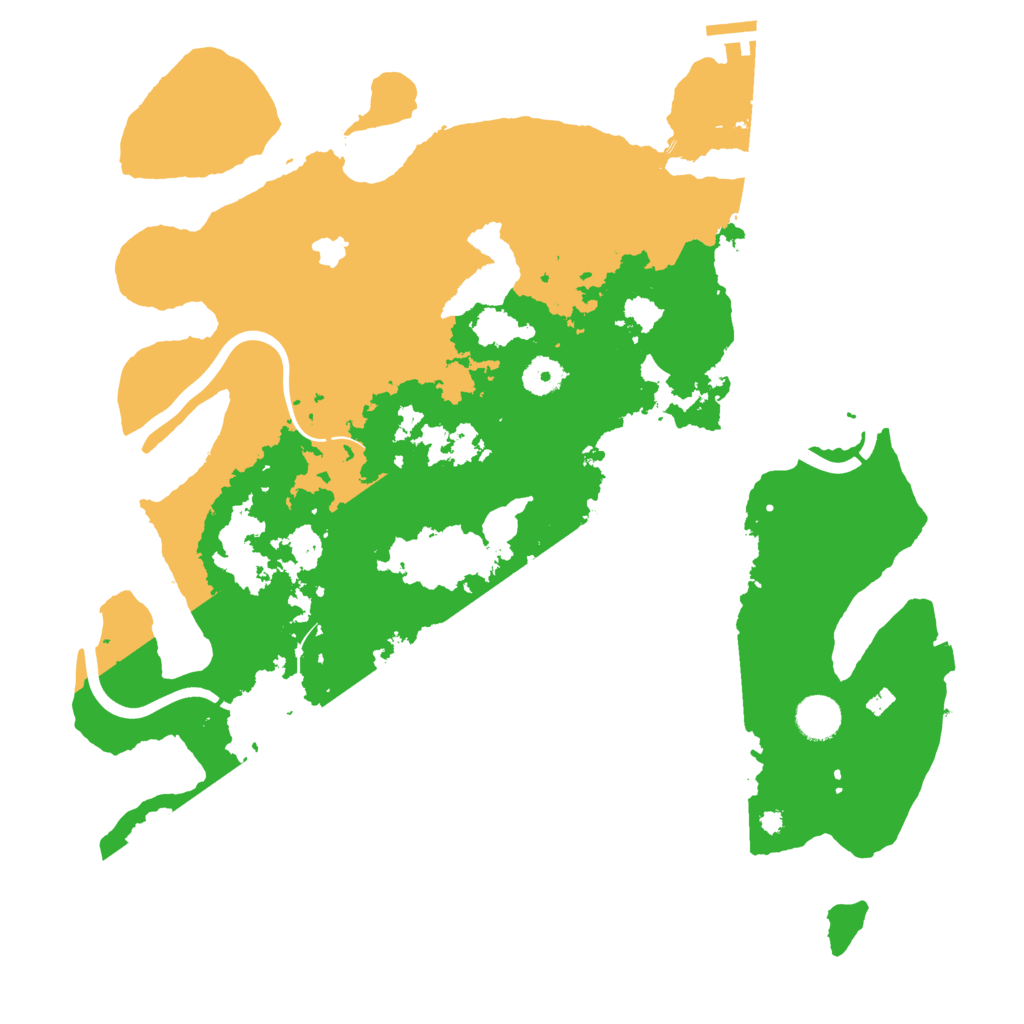 Biome Rust Map: Procedural Map, Size: 4000, Seed: 723221407
