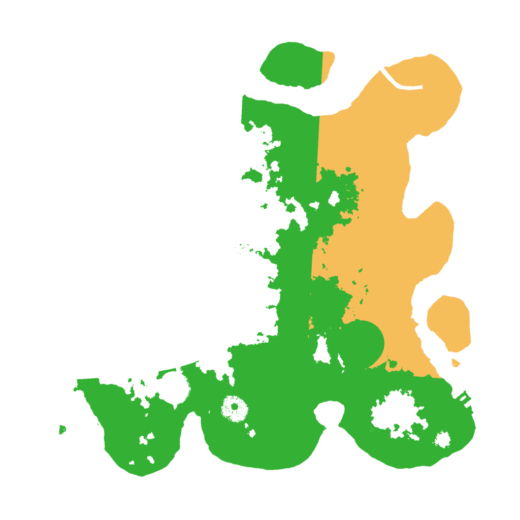 Biome Rust Map: Procedural Map, Size: 3000, Seed: 11519