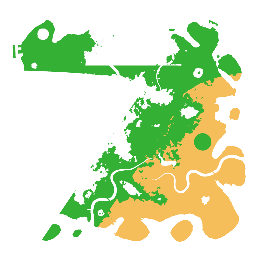Biome Rust Map: Procedural Map, Size: 4000, Seed: 977127