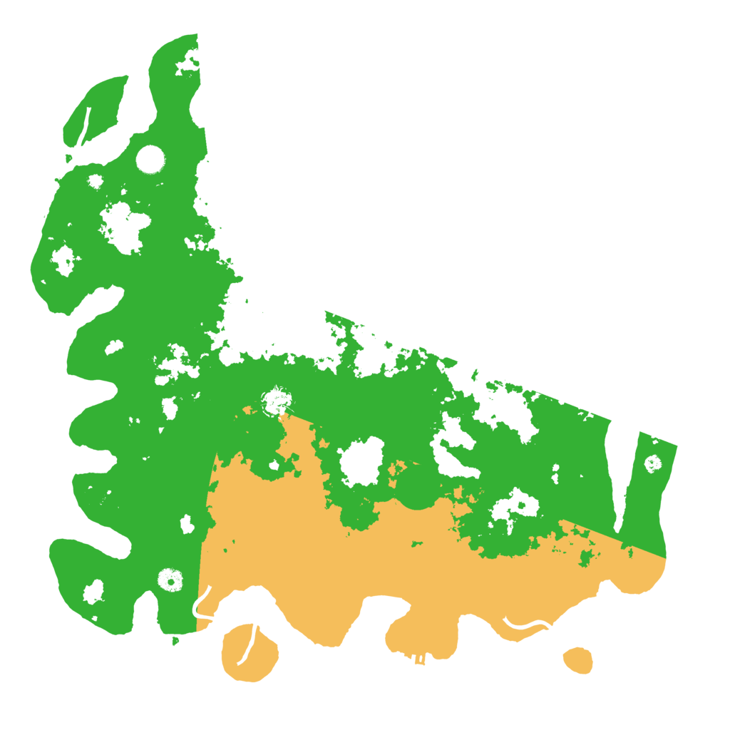 Biome Rust Map: Procedural Map, Size: 4500, Seed: 1590503439