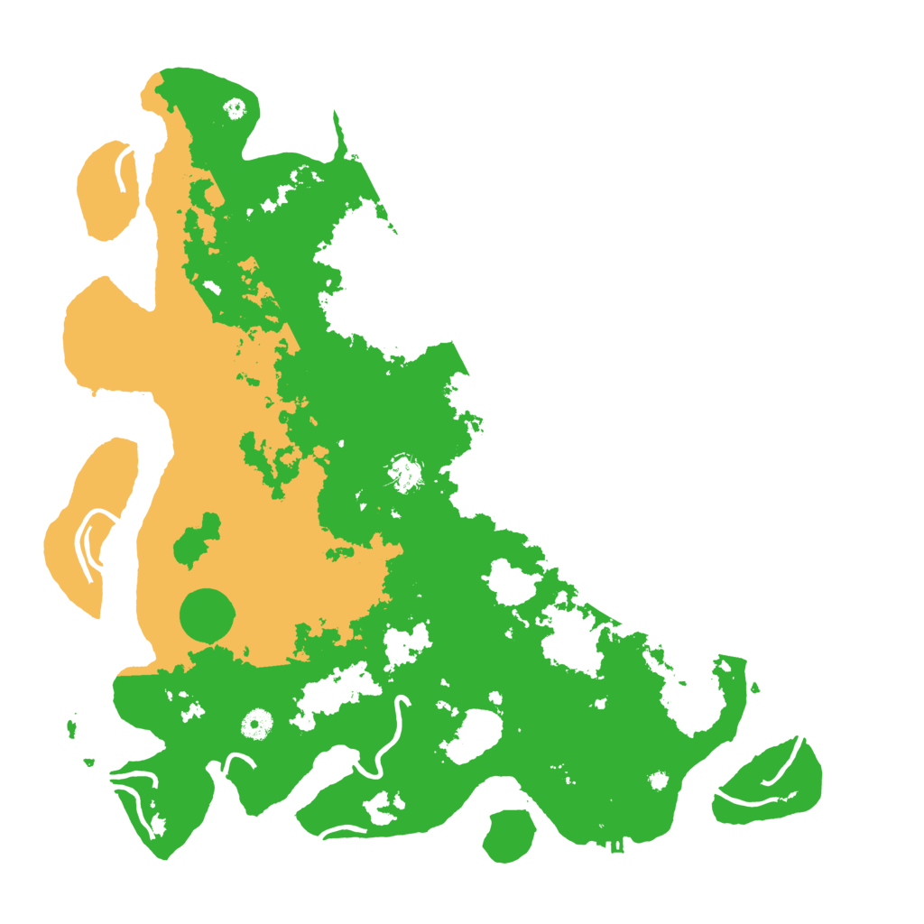 Biome Rust Map: Procedural Map, Size: 4500, Seed: 8295427