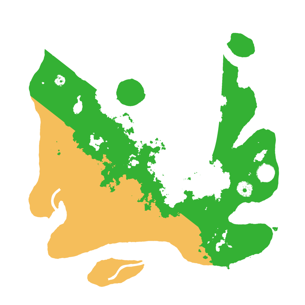 Biome Rust Map: Procedural Map, Size: 3000, Seed: 122145