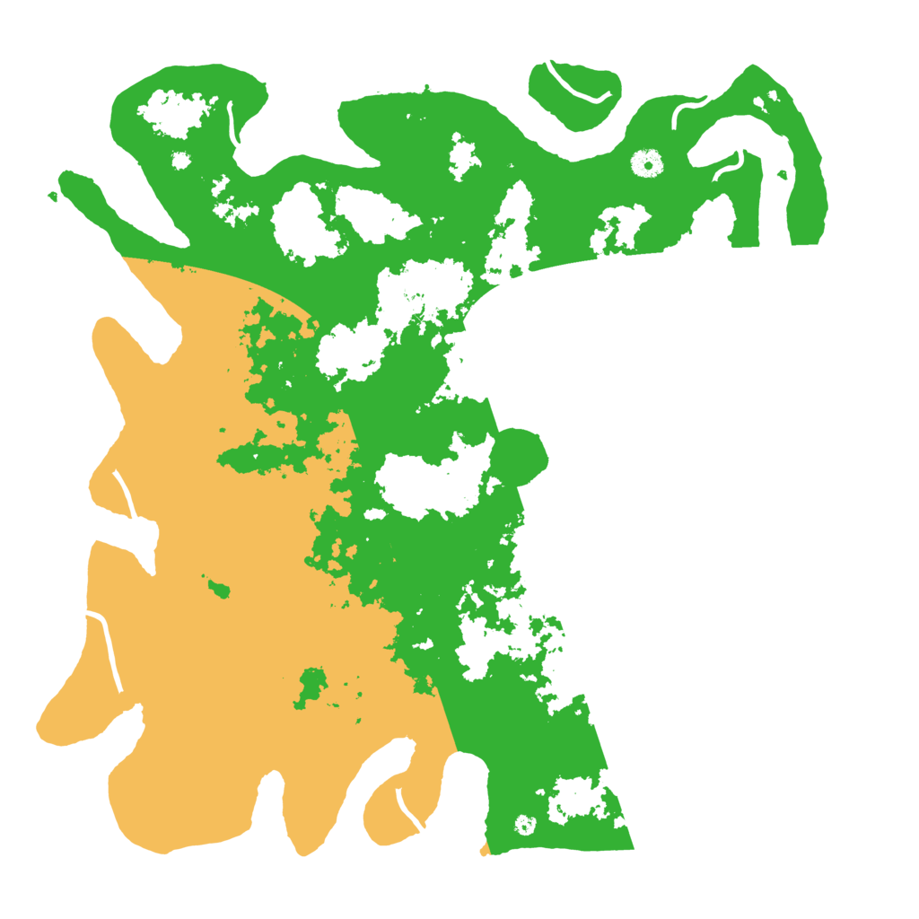 Biome Rust Map: Procedural Map, Size: 4500, Seed: 2745