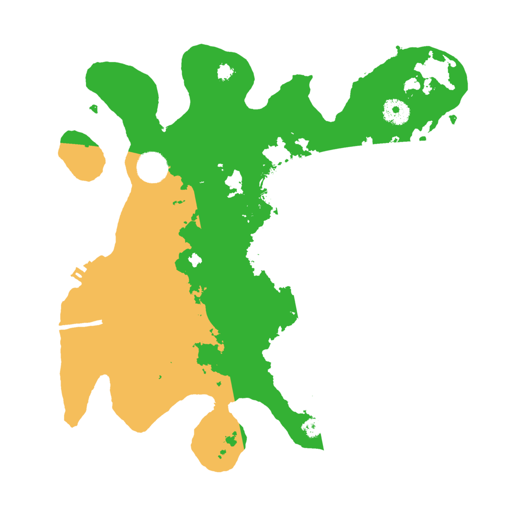 Biome Rust Map: Procedural Map, Size: 3000, Seed: 28021