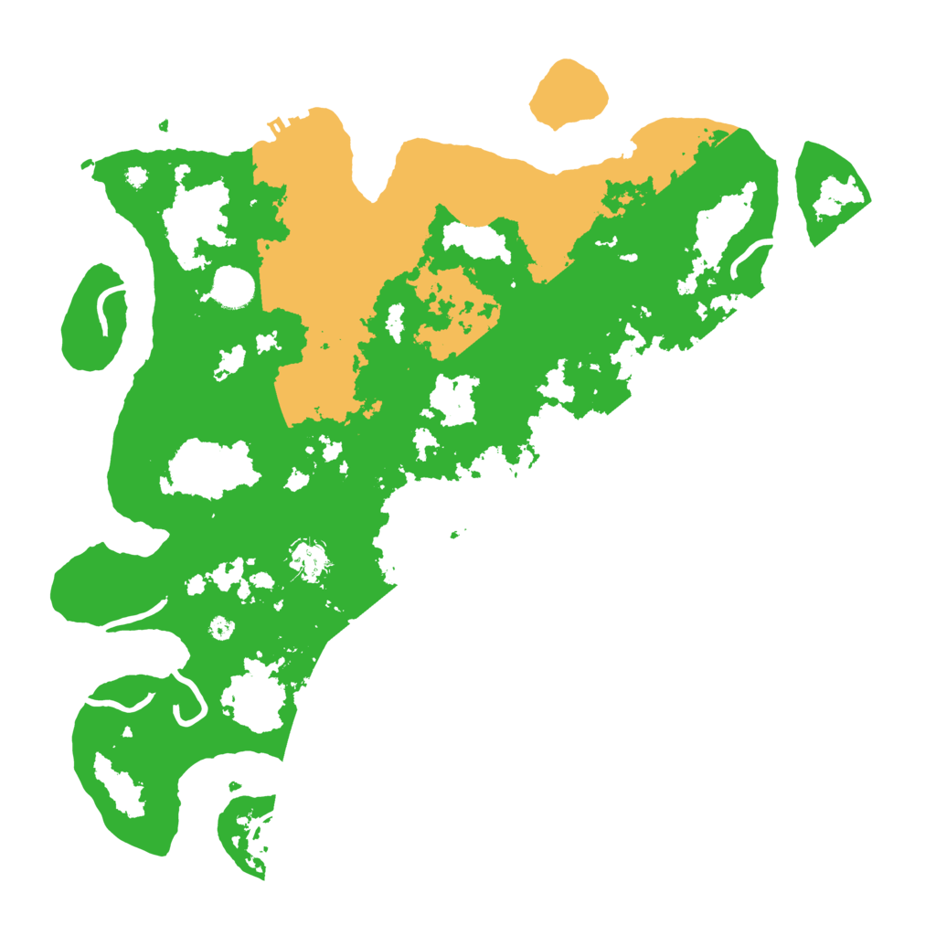 Biome Rust Map: Procedural Map, Size: 4000, Seed: 732674867