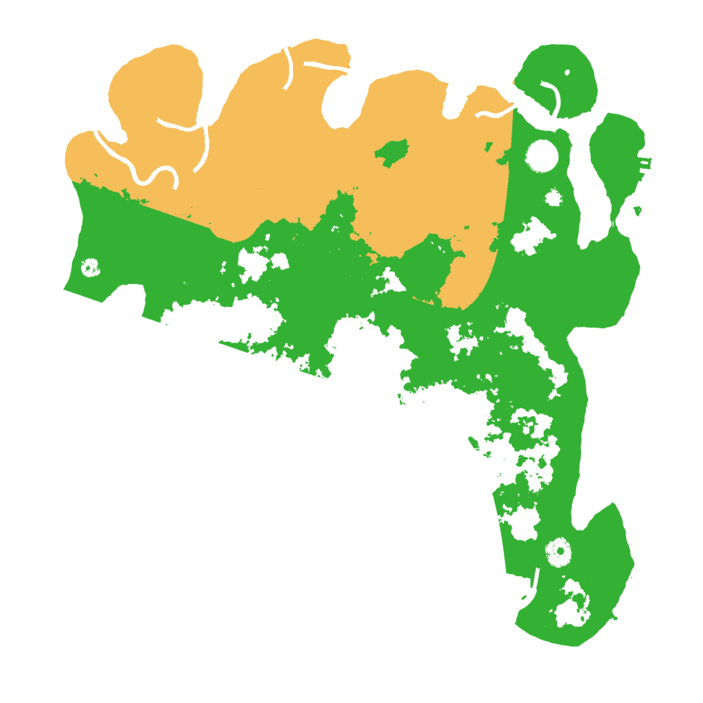 Biome Rust Map: Procedural Map, Size: 3850, Seed: 349631052