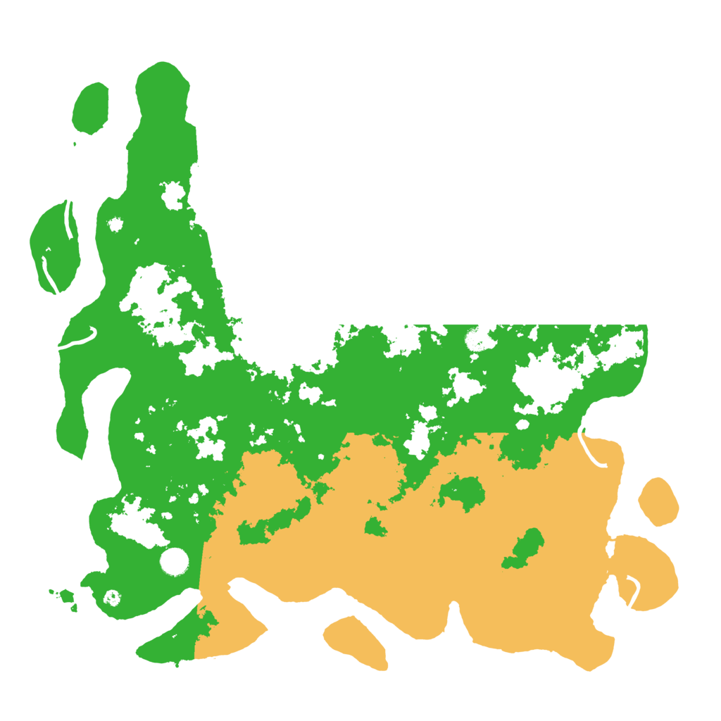Biome Rust Map: Procedural Map, Size: 4500, Seed: 534534543