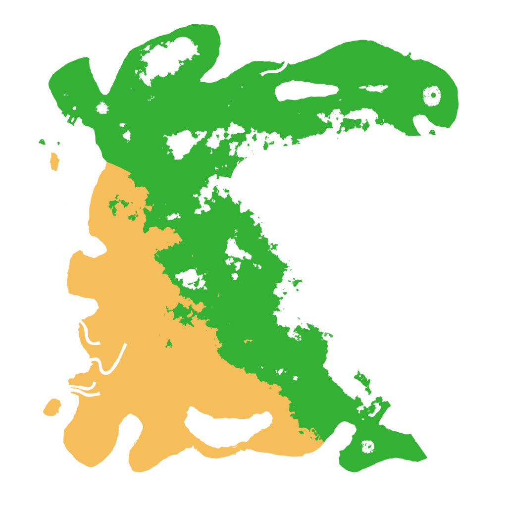 Biome Rust Map: Procedural Map, Size: 4000, Seed: 110781