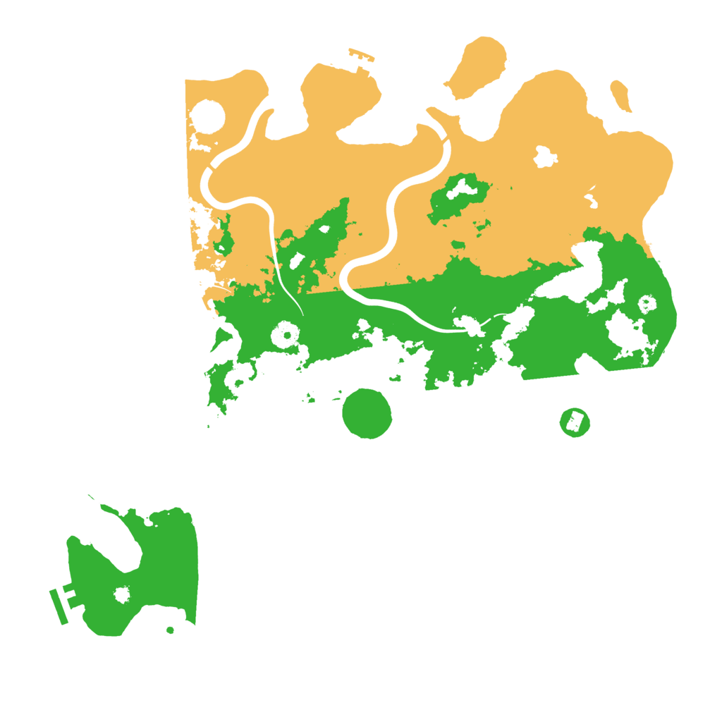 Biome Rust Map: Procedural Map, Size: 4000, Seed: 1563504434