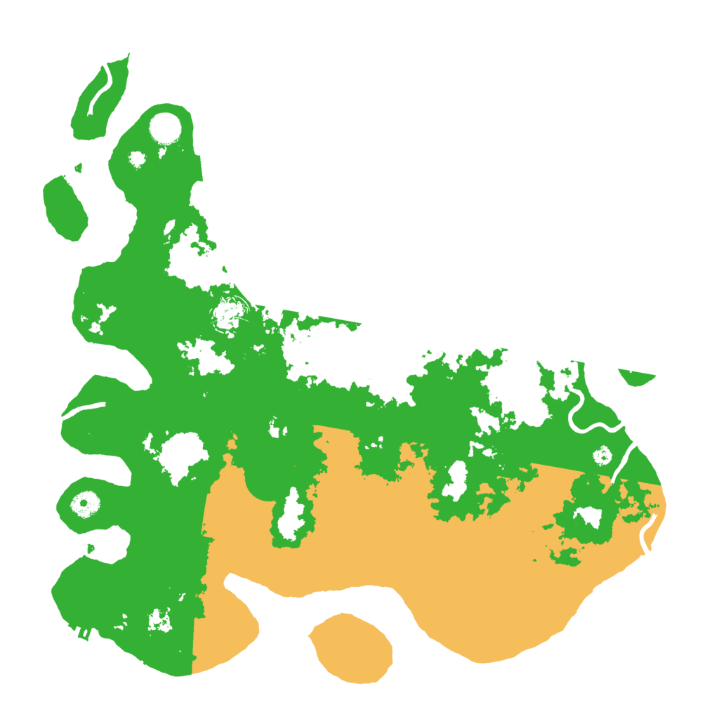 Biome Rust Map: Procedural Map, Size: 4000, Seed: 2806