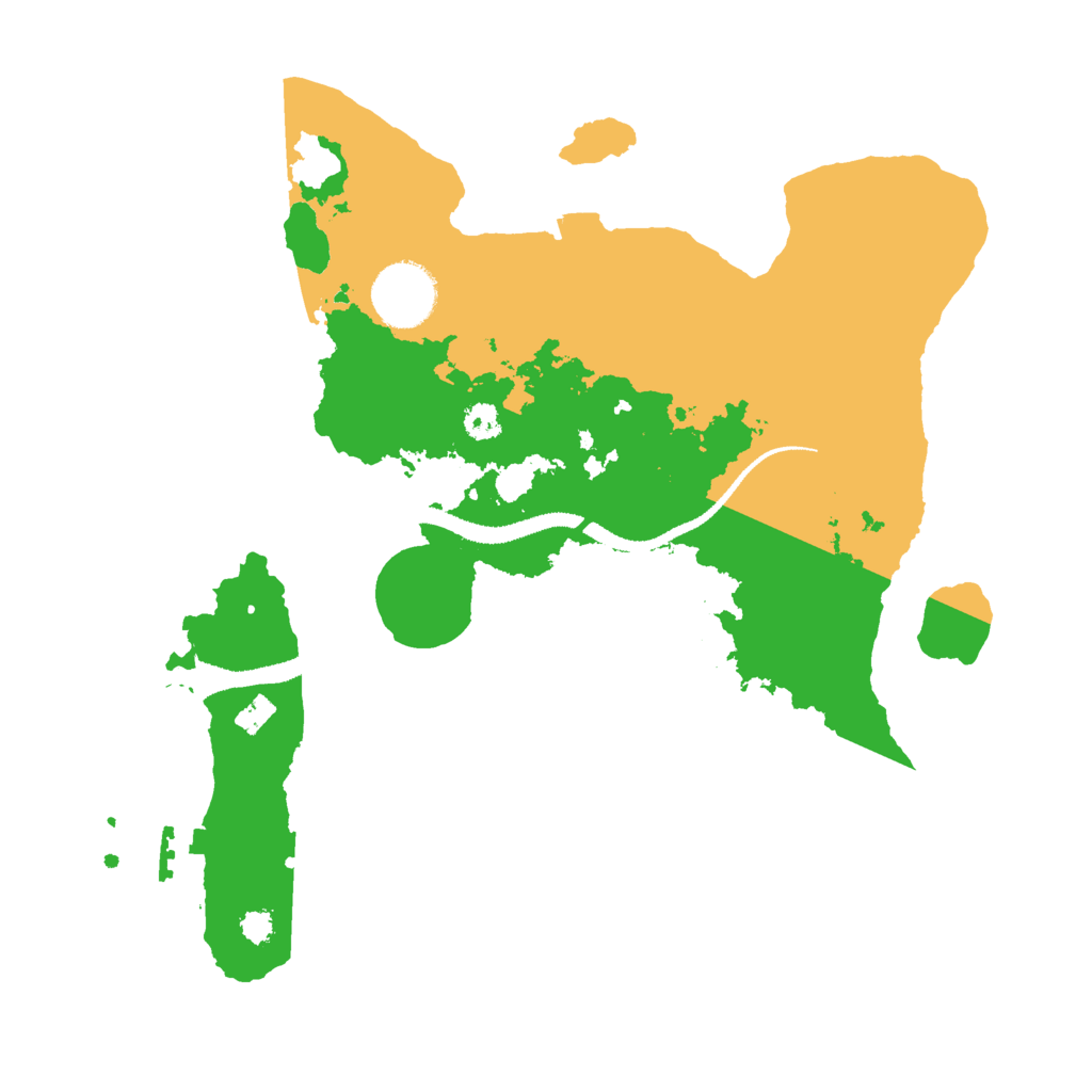 Biome Rust Map: Procedural Map, Size: 3000, Seed: 361103145
