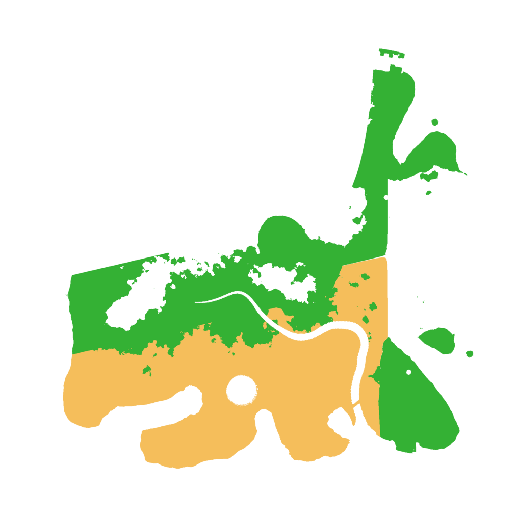 Biome Rust Map: Procedural Map, Size: 3000, Seed: 2052518643
