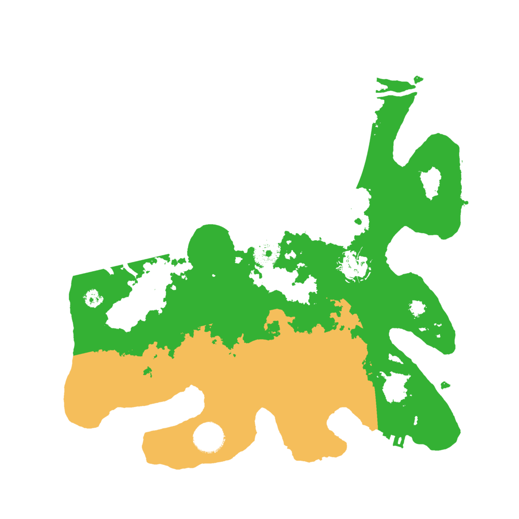 Biome Rust Map: Procedural Map, Size: 3000, Seed: 2052518643