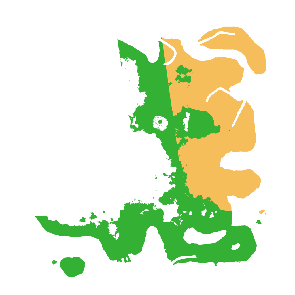 Biome Rust Map: Procedural Map, Size: 3000, Seed: 18973