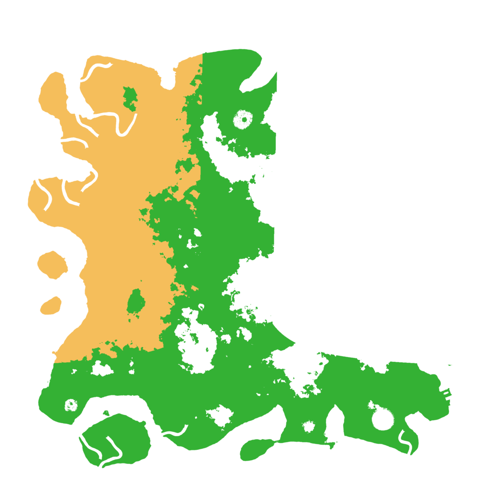 Biome Rust Map: Procedural Map, Size: 4000, Seed: 828527557