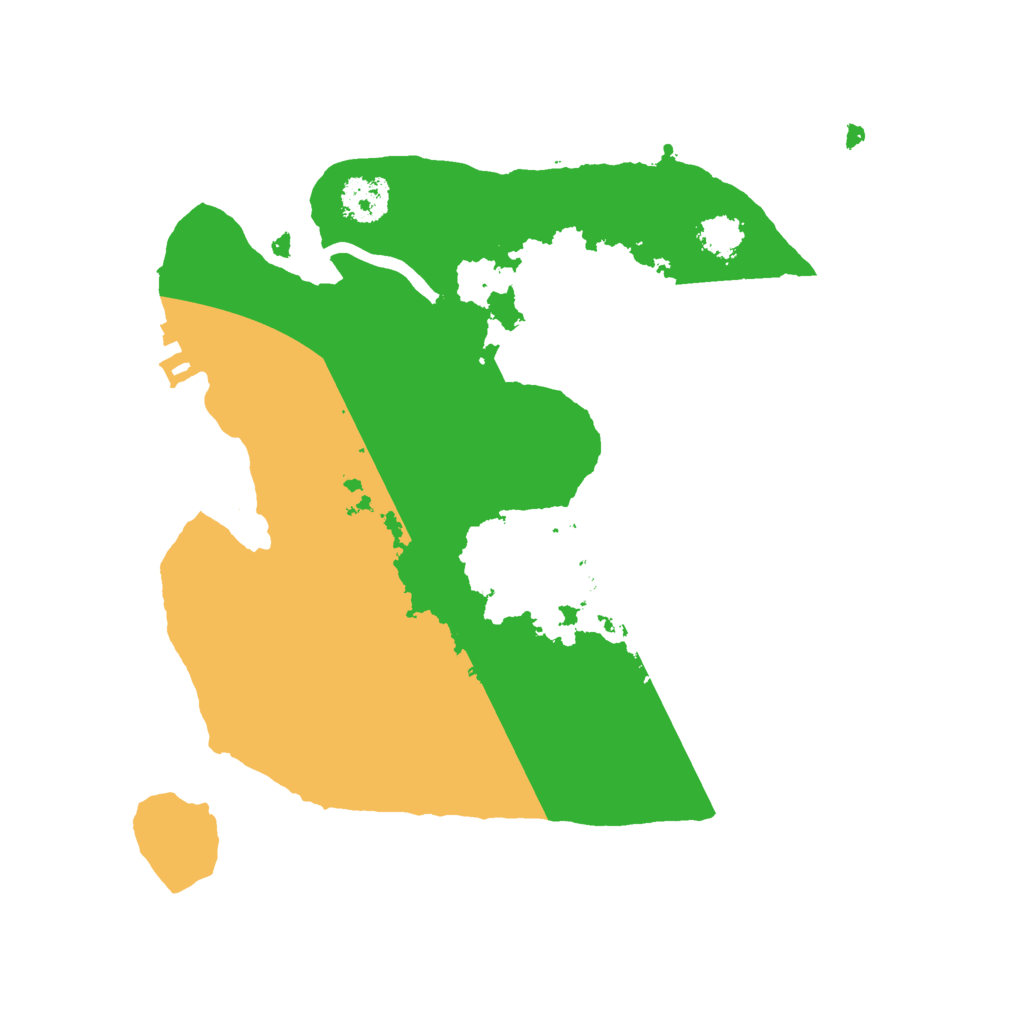 Biome Rust Map: Procedural Map, Size: 2200, Seed: 1867977869