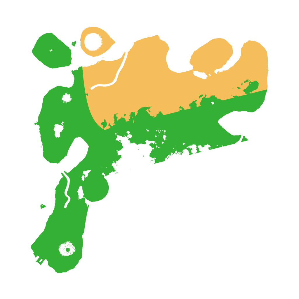 Biome Rust Map: Procedural Map, Size: 3000, Seed: 29980
