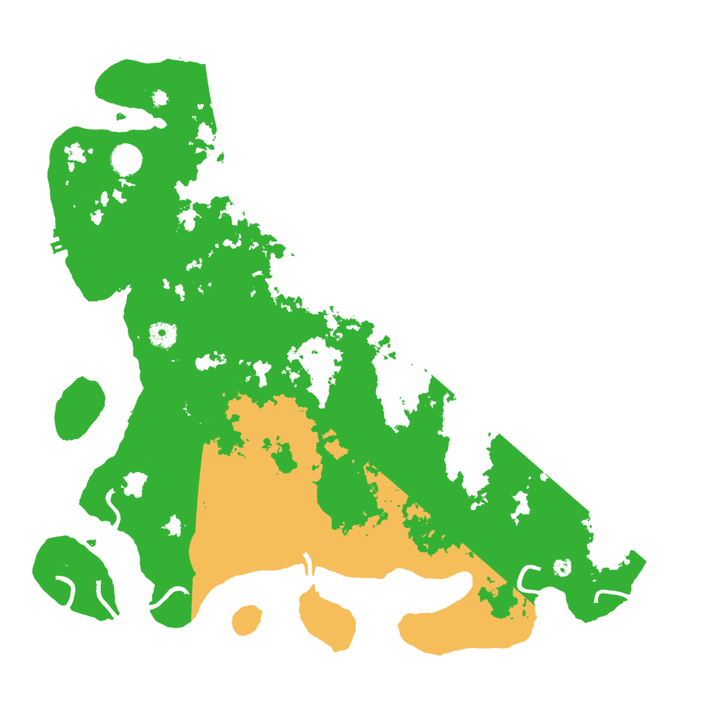 Biome Rust Map: Procedural Map, Size: 4000, Seed: 297306953