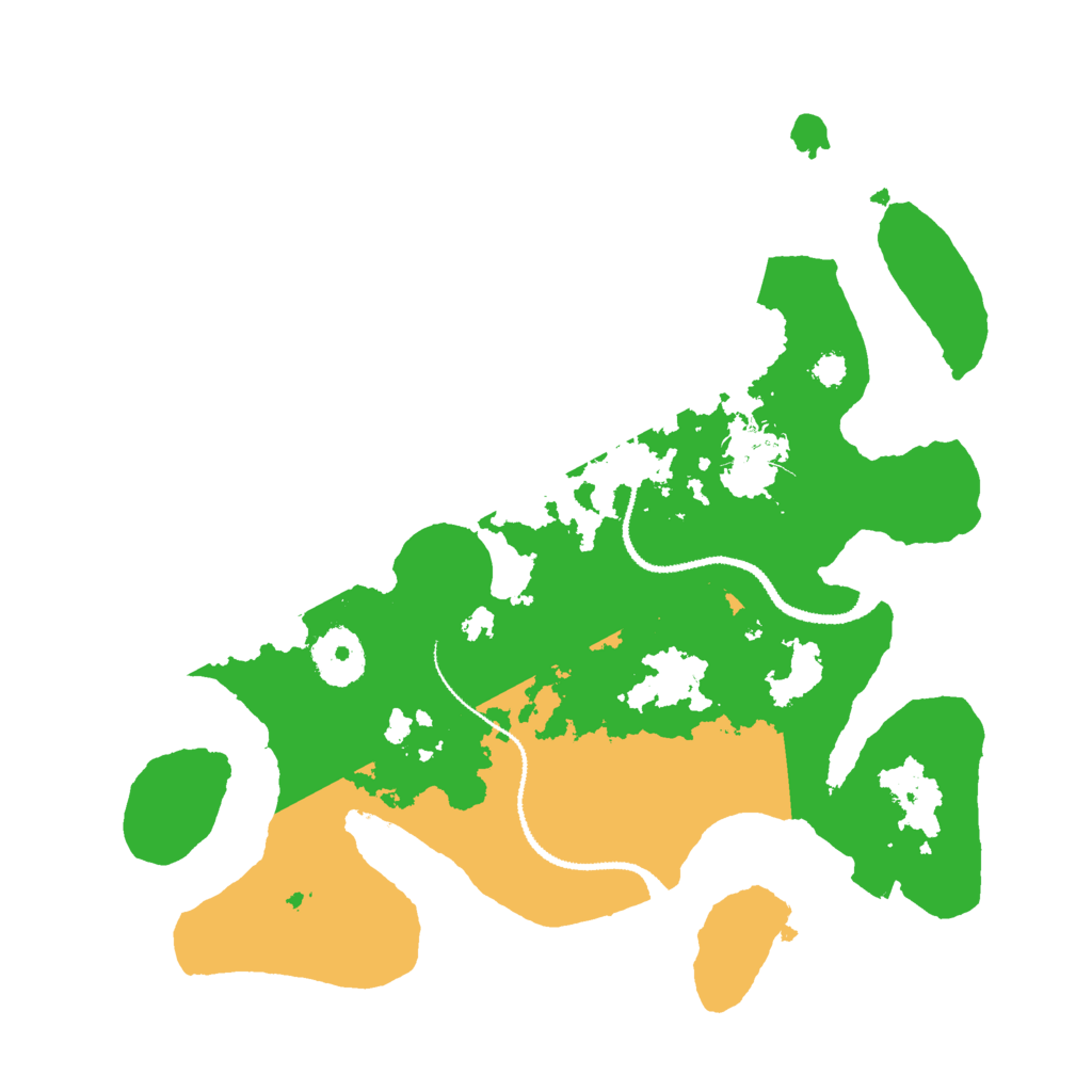 Biome Rust Map: Procedural Map, Size: 3000, Seed: 7506