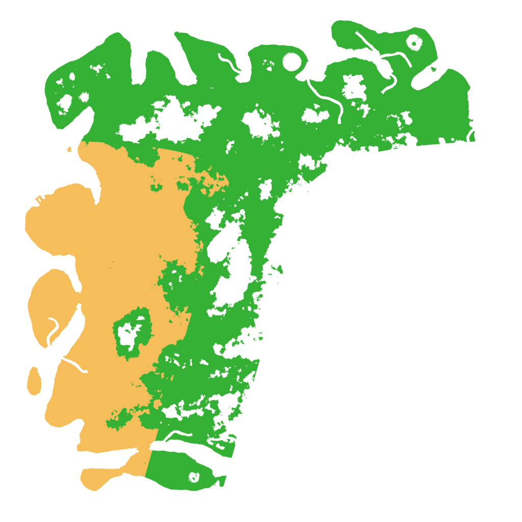 Biome Rust Map: Procedural Map, Size: 5000, Seed: 1894086549