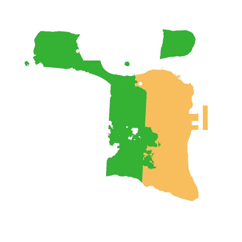 Biome Rust Map: Procedural Map, Size: 2000, Seed: 808