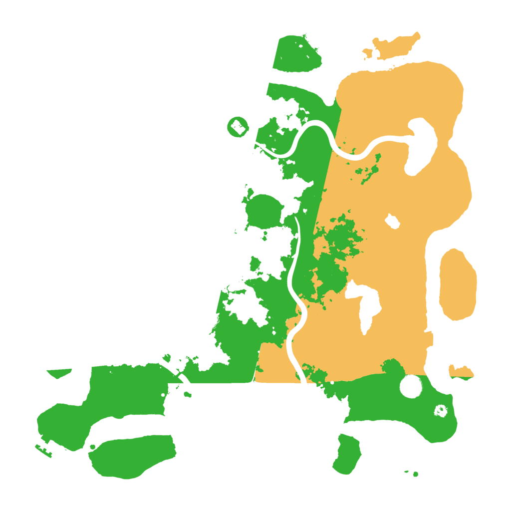 Biome Rust Map: Procedural Map, Size: 4000, Seed: 238149