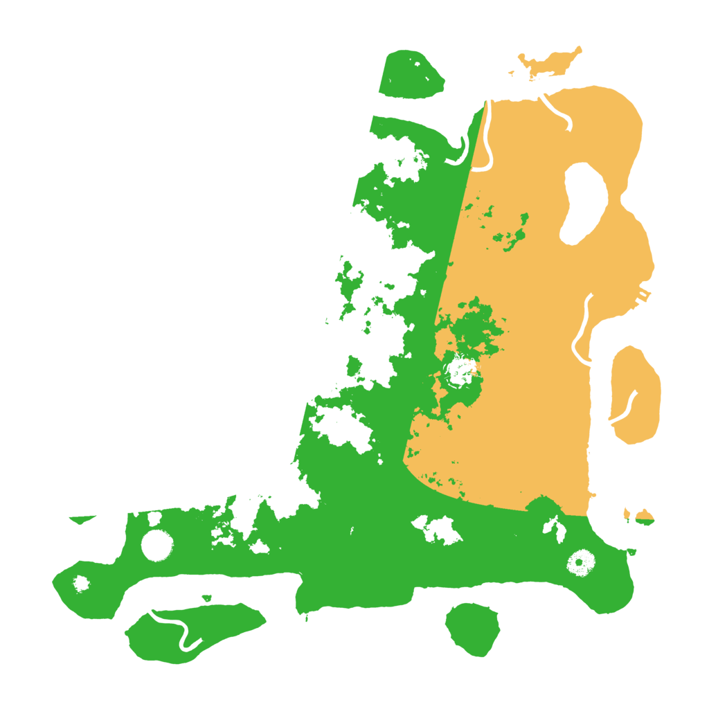 Biome Rust Map: Procedural Map, Size: 4000, Seed: 238149