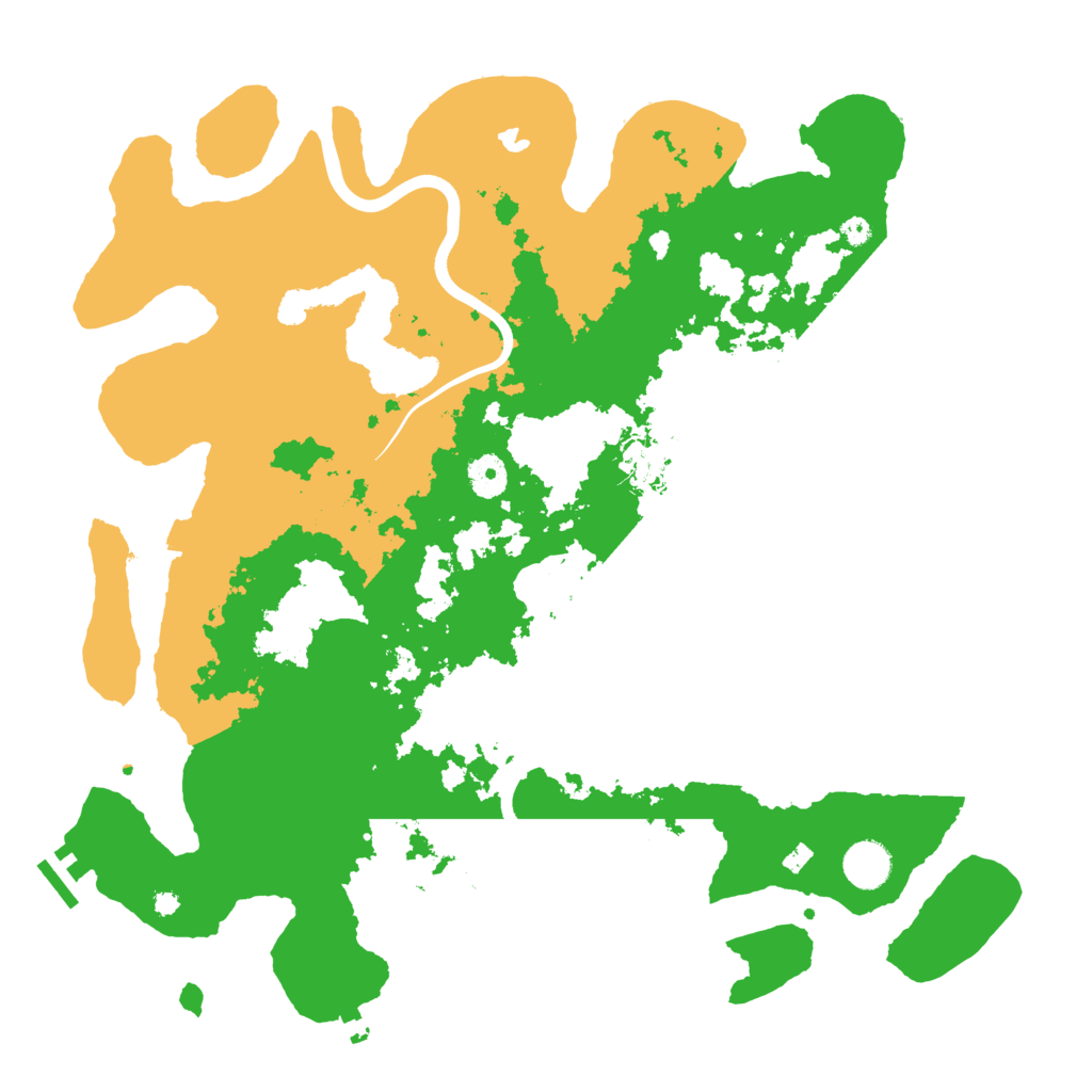 Biome Rust Map: Procedural Map, Size: 4000, Seed: 1168139519