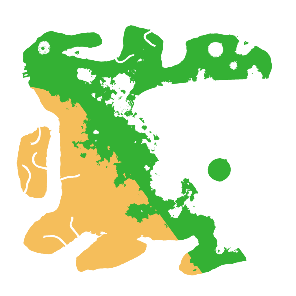 Biome Rust Map: Procedural Map, Size: 3500, Seed: 3425920