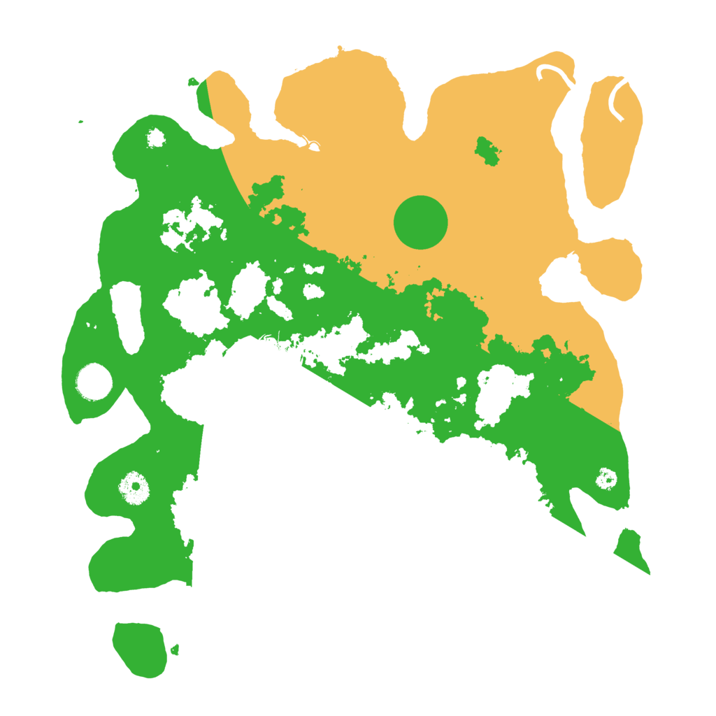 Biome Rust Map: Procedural Map, Size: 3500, Seed: 85574898